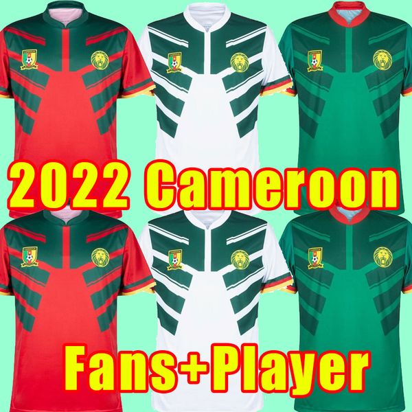 

2022 cameroon soccer jerseys home away third aboubakar ondoua hongla mbeumo onana 23 n koudou toko.ekambi choupo-moting bahoken mbeumo footb, Black;yellow