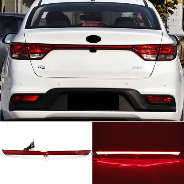 

for kia rio k2 sedan 2017 2018 led rear bumper reflector car tail light fog lamp braking driving car accessories