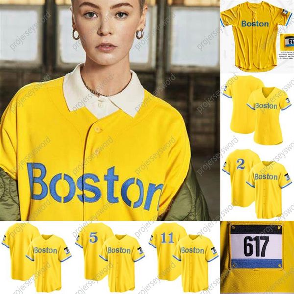 

women & youth boston 2021 city connect xander bogaerts jersey rafael devers enrique hernandez j.d. martinez alex verdugo hunter re288b, Blue;black