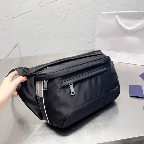 

bags totes handbag designer bag comen classic imitation brand solid black nylon shoulder bag versatile zipper commuter party walletss