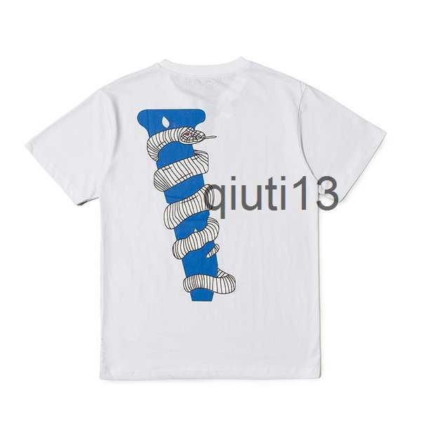 

men's t-shirts fashion mens white snake t shirt famous designer t-shirt big v hip hop men women short sleeve s-xl t2301311, White;black