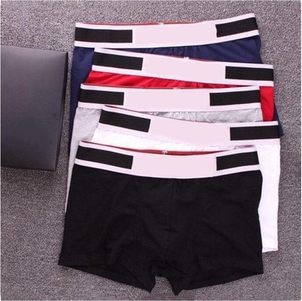 

men's underwear classic breathable casual sports comfortable fashion large letter 5 color, Black;white