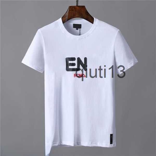 

men's t-shirts designer luxury fends classic designer fashion t shirt men women couples casual short sleeve mens round neck tees colors, White;black