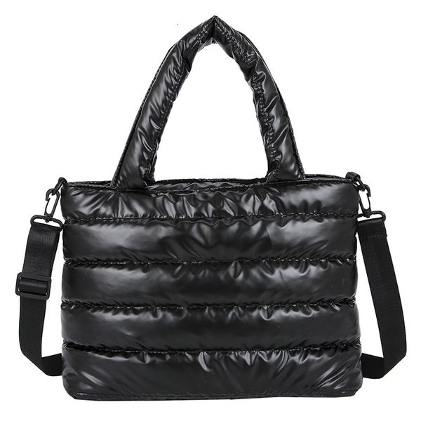 

evening bag winter handbags mobile space glossy female down bags cottonpadded jacket shoulder handbag items 2023 christmas 230131