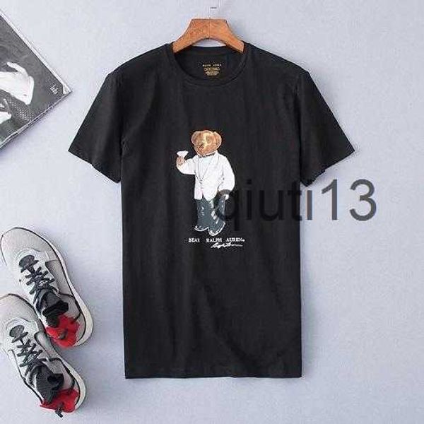 

men's t-shirts polos bear t shirt wholesale cotton bear tshirt short sleeve tee shirts usa t2301315, White;black