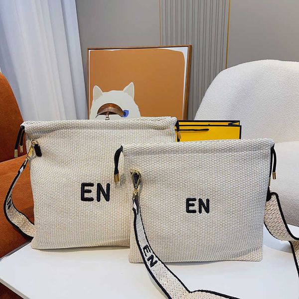 

straw bags for women designer shoulder bag luxurys handbag lady fashion shopping messenger bag mens bags purse weave handbag 230131