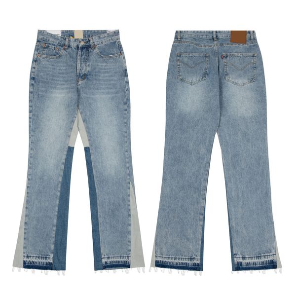 

men's plus size pants 2022ss unwashed selvedge mens raw denim jeans indigo small quantity wholesale price japanese style cotton japan r, Black;brown