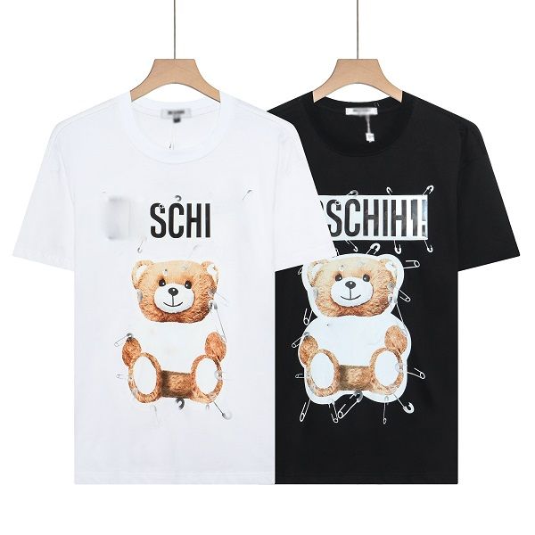 

summer mens designer t shirt casual man womens loose tees with letters print short sleeves sell luxury men t shirt m19, White;black