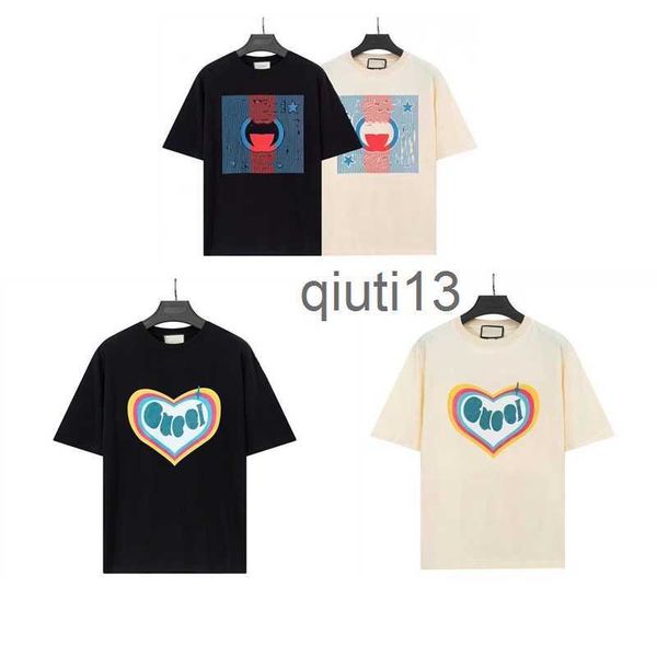 

men's t-shirts 22ss mens t-shirts designer luxury womens wear summer round neck short sleeves outdoor breathable cotton printed lovers&, White;black