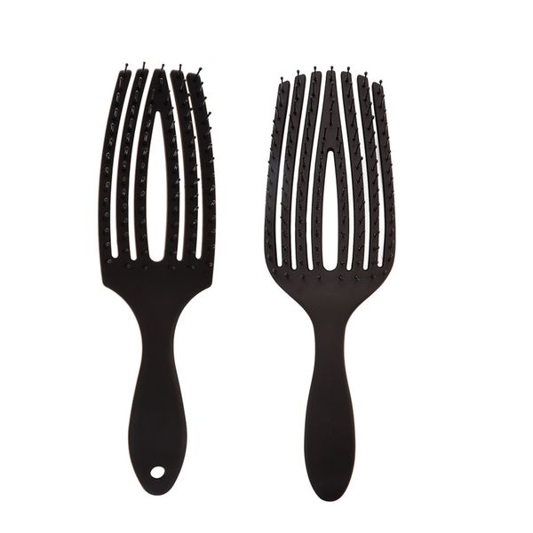 

hair brush hair comb detangling hair brush detangle lice women tangle hairdressing salon, Silver