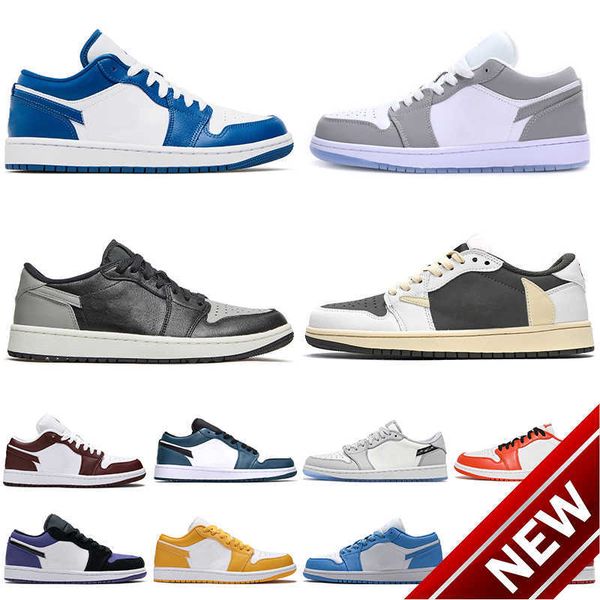 

2023 og basketball shoesjumpman 1 1s shoes reverse mocha wolf grey university unc starfish marina blue bred pine green toe pai