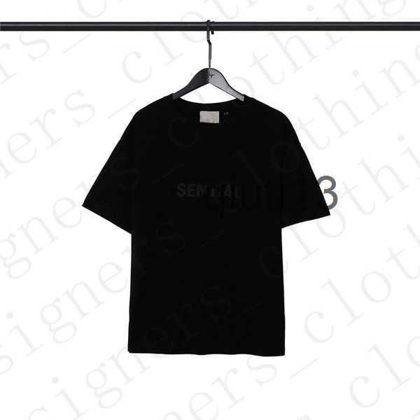 

men's t-shirts ess summer apparel mens women designers t shirts tees fashion man s casual chest letter shirt luxurys clothing street s, White;black