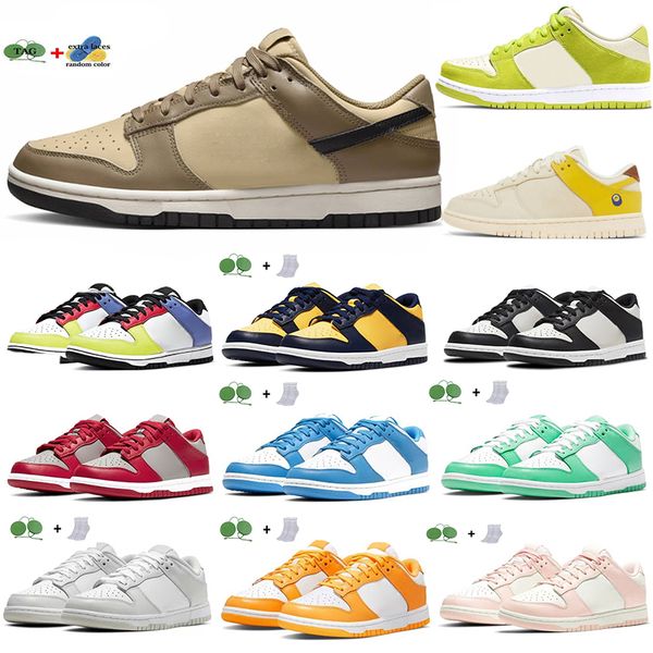 

classic dunky low sb running shoes mens womens zapatos chvnky unc digital easter black white reverse panda bear colorful sports trainers cas