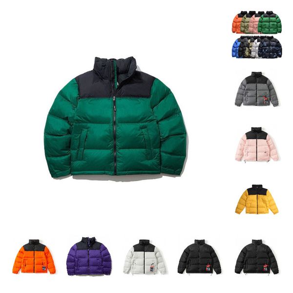 

2023 mens designer down jacket north winter cotton womens jackets parka coat face outdoor windbreakers couple thick warm coats outwear, Black