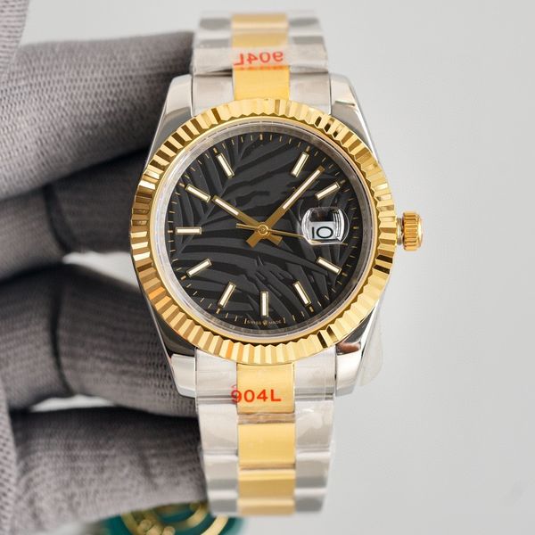 

completely new watch 41mm new release jubilee fluted full set bp automatic mechanical sapphire glass men watches waterproof original packagi, Slivery;brown