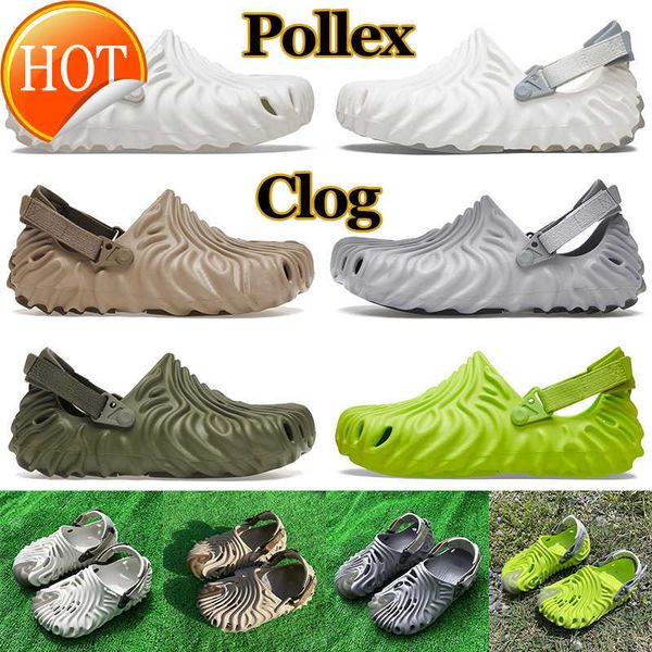 

pollex clog croc sandal buckle designer sandals men women slides slipper slip-on beach shoes crocodile stratus urchin cucumber spackle, Black
