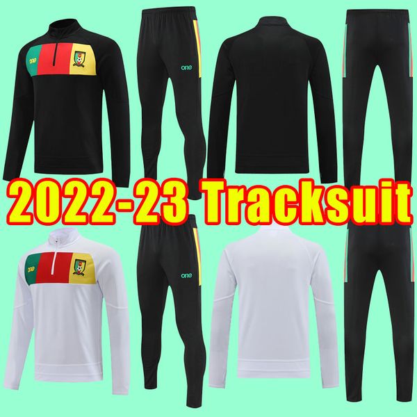 

2022 cameroon soccer tracksuits aboubakar ondoua hongla mbeumo onana 23 n koudou toko.ekambi choupo-moting bahoken mbeumo football shirt tra, Black