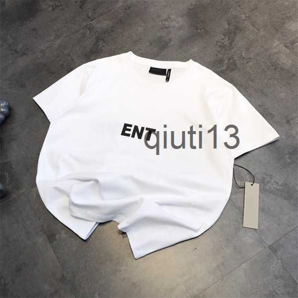 

men's t-shirts 2022 spring summer new couple t shirt men's and women's trend street fashion thick offset printing letters cas, White;black