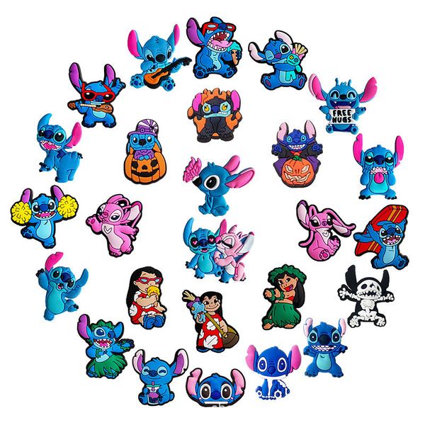 

anime charms wholesale childhood memories boys girls blue elf movie tv figure funny gift cartoon charms shoe accessories pvc decoration buck