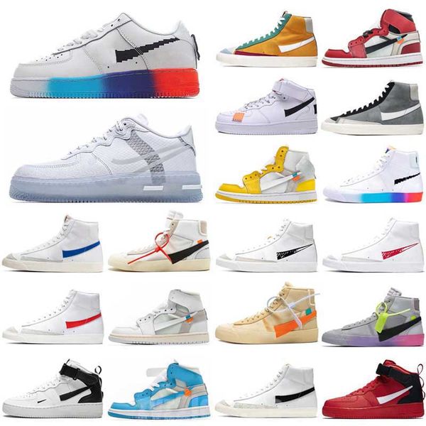 

original men's and women's off casual shoes mca white red mac metal low three black green gner presto 2.0 chaussures