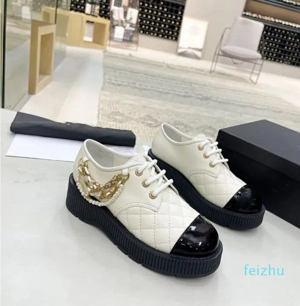 

2023 new fashion shoes designer casual shoes version pure handmade custom new fashion ladies single shoes quality, Black