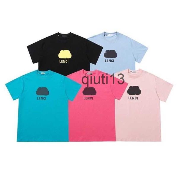 

men's t-shirts 22ss mens t shirt designer short sleeve high street loose oversize casual printing women's classic luxury designers, White;black