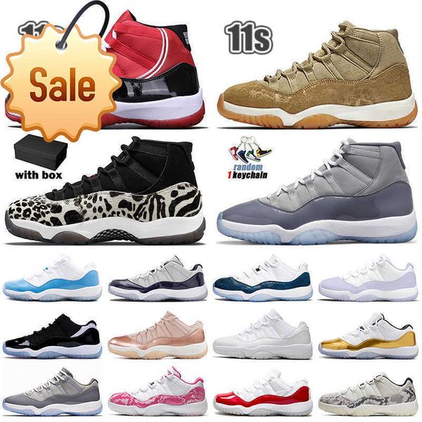 

mens womens jumpman 11 basketball shoes 2022 jumpman11 11s outdoor sports sneaker designer leather low cherry snakesking pink lp33 lp33, Black