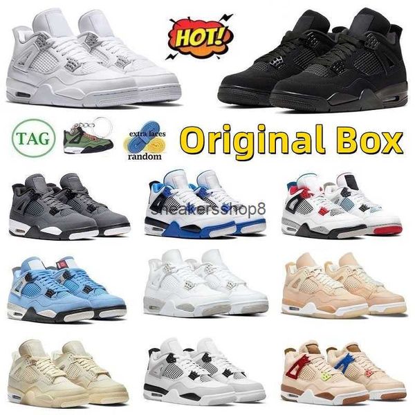 

with basketball shoes 4 jumpman 4s running shoe for men sneakers trainer black cat women red thunder university blue white oreo infrared