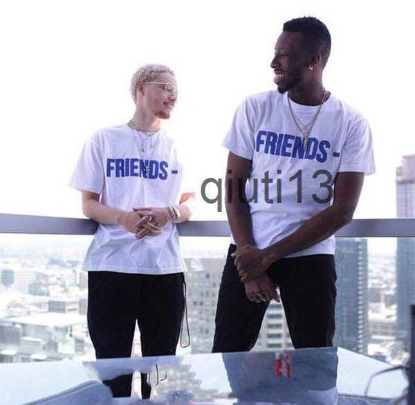 

men's t-shirts desinger brand t-shirts men women cotton clothings hip hop tees friends t shirt t2301314, White;black