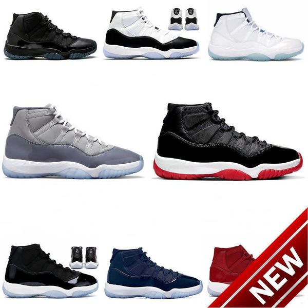 

2023 og basketball shoescherry jumpman 11 11s mens shoes cool grey pantone 72-10 legend blue bred concord cap and gown men wom