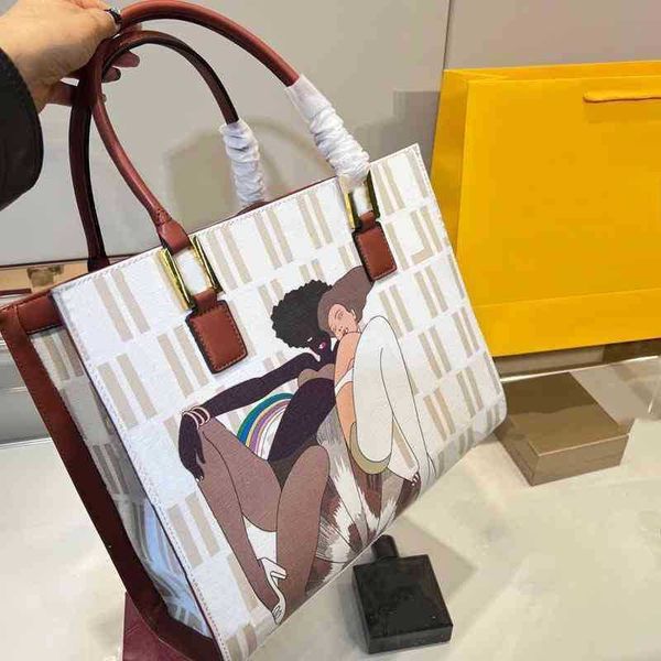 

fbag evening bag shoulder bags tote designer handbag women new messenger vintage bag fashion purses handbags designers letter print leather