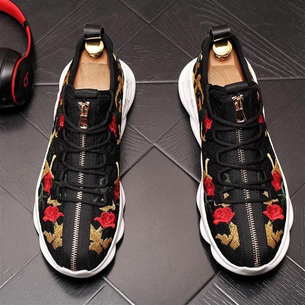

new fashion shoes luxury low sneakers men's and women daddy platform sports trainers shoes191v, Black