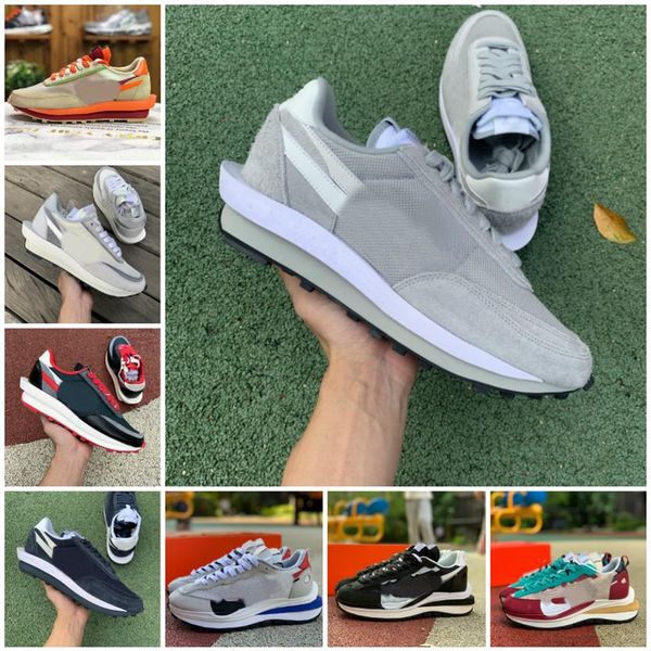 

sacais running shoes orange blaze waffle vaporwaffle nylon white black sail gum sesame game royal fragment grey blue void ldv gree225y