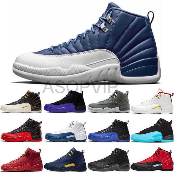 

2022 2021 fashion jumpman basketball shoes 12 men 12s black purple cny dark concord fiba flu game french blue gym red michigan taxi jordon m