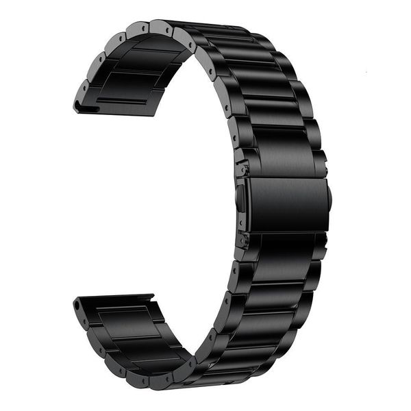 

watch bands gorpin galaxy 3 45mm 46m band 22mm metal strap for 3 pro gt 3 bracelet black 230130, Black;brown
