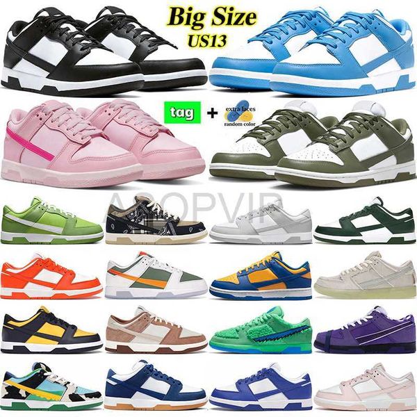 

casual shoes for men women medium olive unc panda sneakers designer syracuse grey fog university red gai womens sports trainers, Black