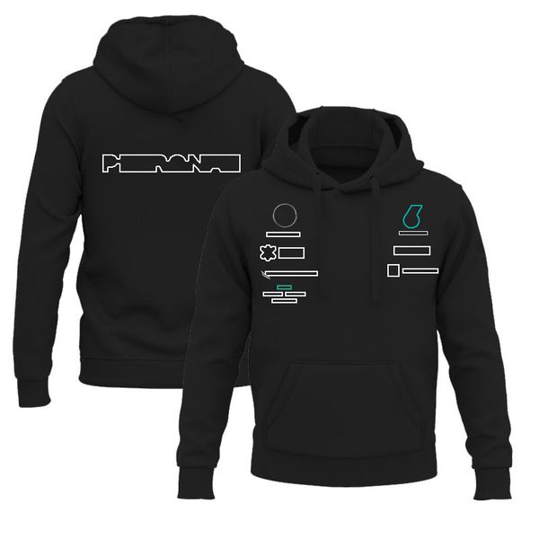 

2023 new formula one men and women of the same model fans formula one car racing clothes thin fleecy hoodie souvenir