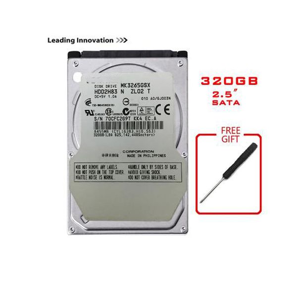 

320gb portable notebook internal 320g hdd hard drive 2.5" sata2 160mb/s 2/8mb 5400-7200rpm disco duro interno