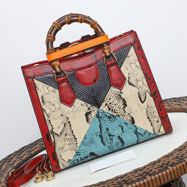 

diana bamboo tote bag women serpentine shopping handbags classic crossbody totes bags shoulder mssenger back package letter multiple colors