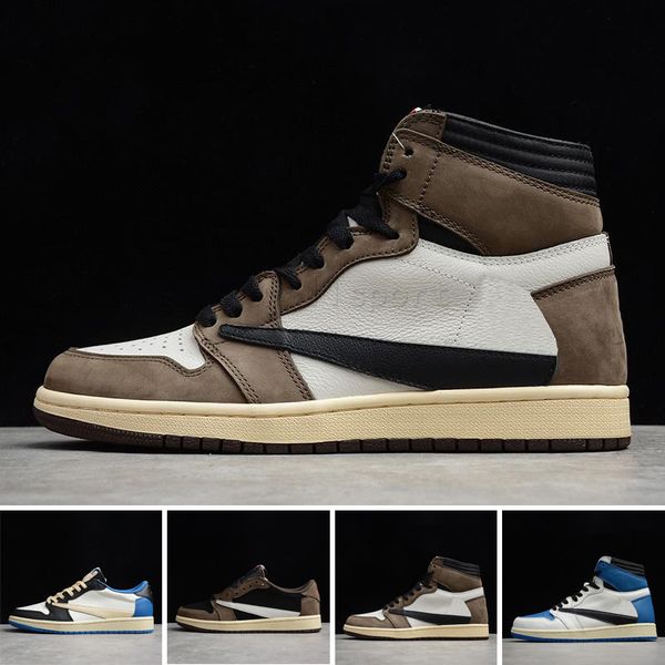 

1s 1 high og low basketball shoes military blue shoe fashion men women trainers sports sneaker 36-47, Black