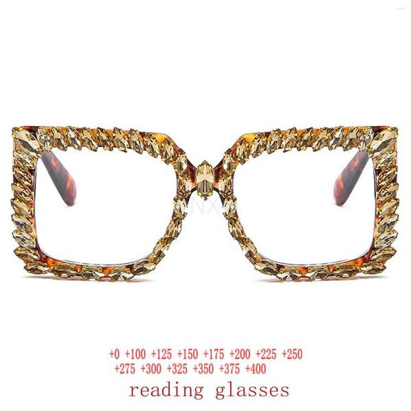 

sunglasses crystal rhinestone square reading glasses for women blue light blocking computer eyewear fashion diamond anti-glare nx320, White;black