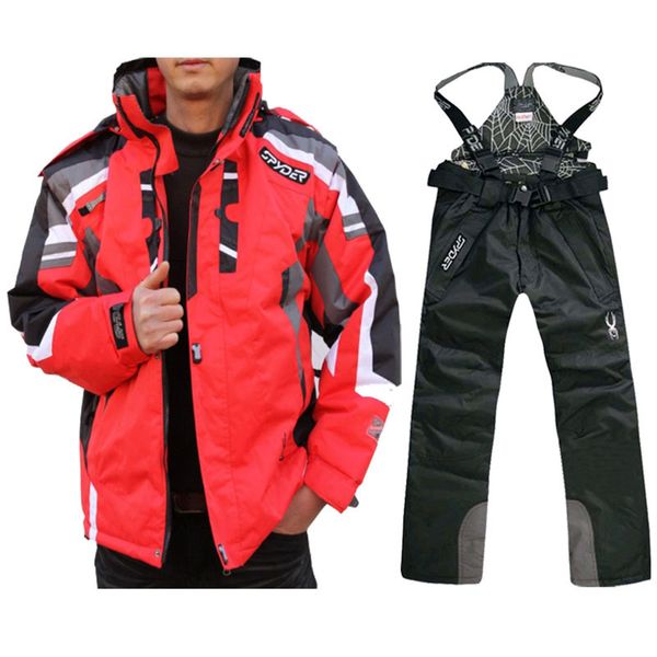 

other sporting goods ski suit winter outdoor thermal jacket and trousers waterproof windproof parka men's snowboarding 230801