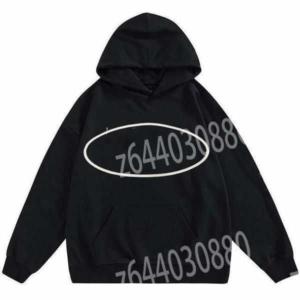 

men's cortez hoodies & sweatshirts cruise printing hoodie loose high street y2k clothes casual clothing designers cargo vvr8 3 4kx2, Black