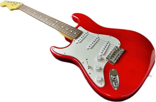 

highway one st left handed red electric guitar as same of the pictures