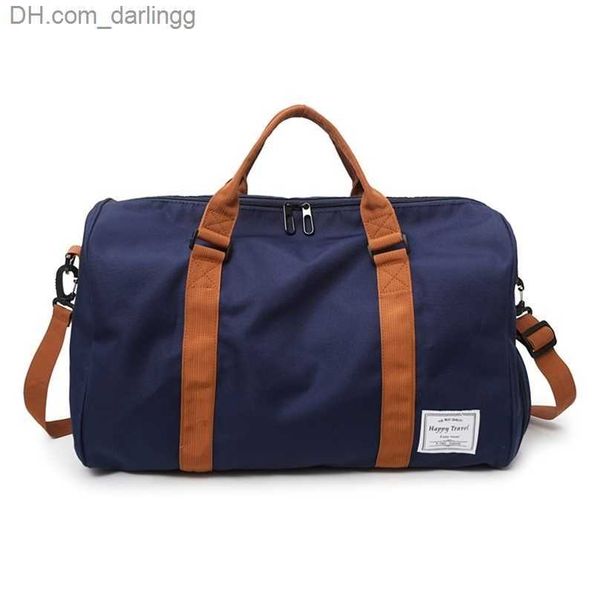 

outdoor bags travel bag short tour weekender sports gym duffel waterresistant suitcase luggage shoulder with shoes compartment 220813 z23080