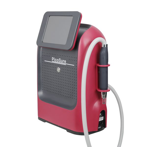 

portable q switched nd yag laser tattoo removal machine, Black