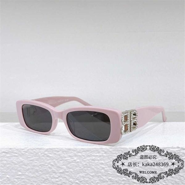 

2023 new luxury designer b style panel drill edge wind box sunglasses ins star fashion sunglasses bb0096, White;black