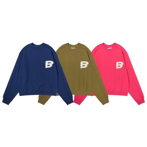 

mens hoodies sweatshirts blur men 100% cotton sweatshirt fashion streetwear casual loose breathable pullovers brand hoody 230731, Black