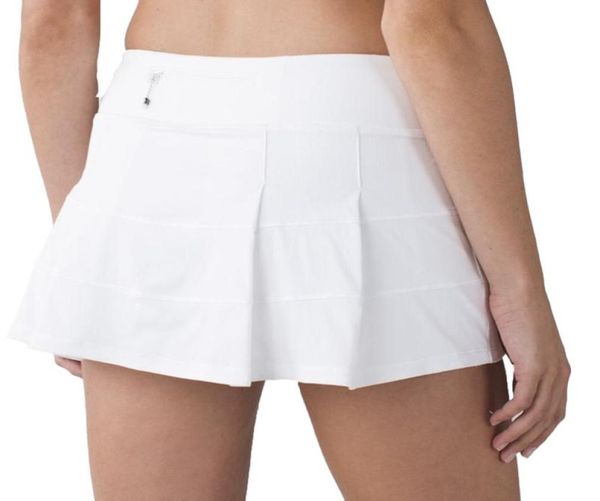 

yoga outfit female sports tennis skorts dance fitness workout short skirts gym women running skort skirt solid color 20221357966