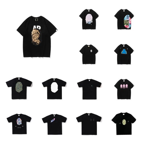 

new m-3xl cotton mens t shirt designer shirt summer men womens t-shirts tees trends short sleeve sports couple shirts, White;black